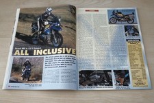 Motorrad News 06/2001 BMW R 1150 GS Desierto II Touratech im Fahrbericht auf 2 S