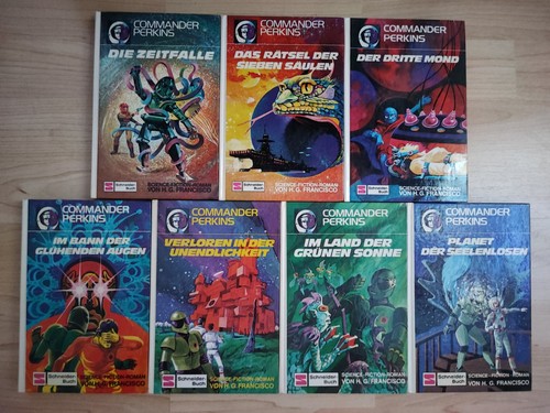 Commander perkins 7er paket - commander,