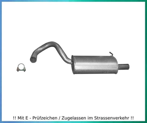 Endschalldämpfer für