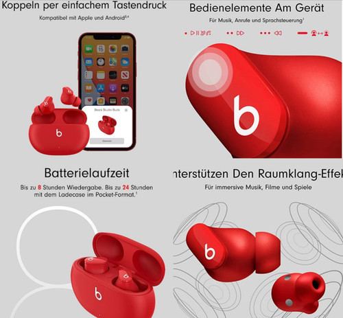 Apple beats studio buds - beats, in-ear