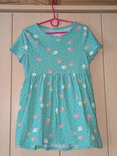 Mädchen shirt mint erdbeere - mint,
