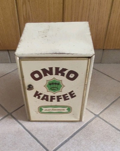 Alte blechdose onko kaffee - alte,