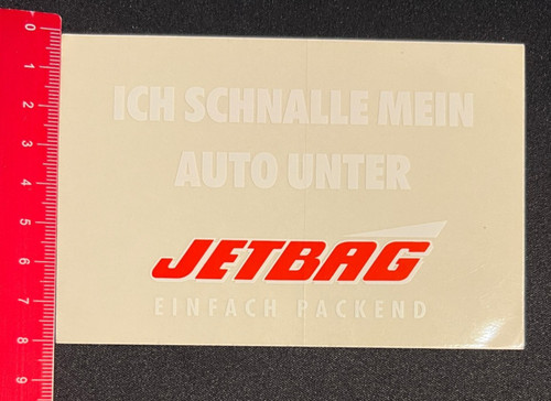 Aufkleber sticker jetbag - aufkleber/sticker:,