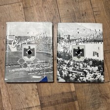 Olympia 1936 Band 1 und Band 2 Vollständig Mit Karte