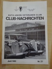 CLUB NACHRICHTEN - AUTO UNION
