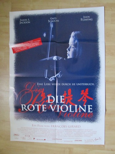 Filmplakat die rote violine - filmplakat,