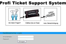 Profi Ticket Support System -