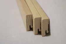 Sockelleiste furniert Fußleisten 18x50mm Ahorn Buche Kirsche Nussbaum Restposten