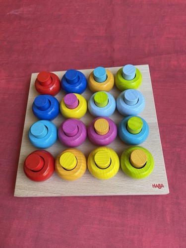 Haba steckspiel farbkringel - haba,