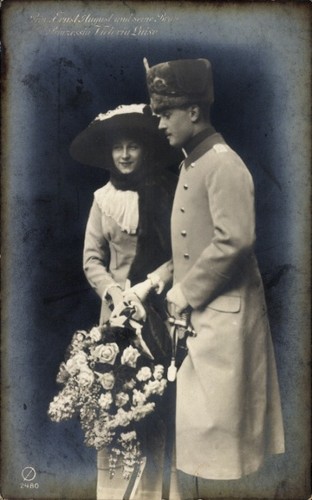 Herzog ernst august von - ak,