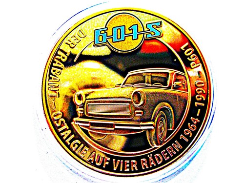 Medaille ddr trabant 601 - 601, s"