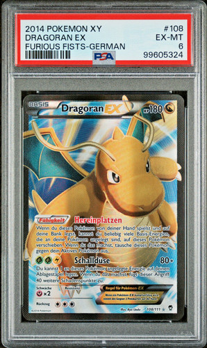2014 pokemon psa dragoran ex - pokemon,