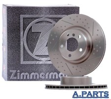ZIMMERMANN 2X BRAKE DISCS