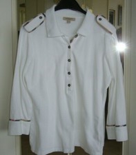 Burberry Bluse  Shirt Gr. M  weiß