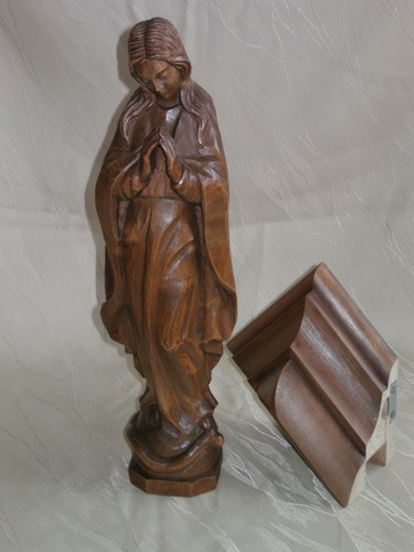 Alte große madonna aus - große, holz