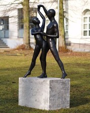 Bronzeskulptur modernes - bronzeskulptur,