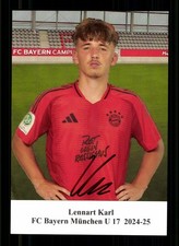 Lennart Karl Autogrammkarte
