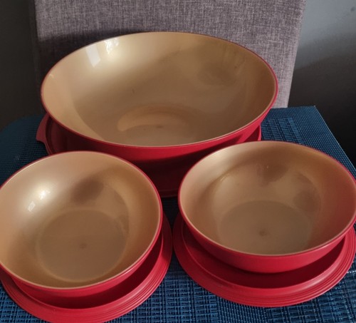 Tupperware allegra set - set, rot