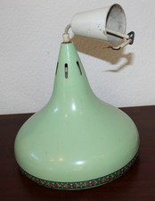 Ufo Lampe 1970er Jahre , pastellgrün, Vintage, mit Spuren, s. Beschreibung(47)