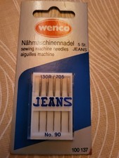 Nähmaschinen Nadeln Jeans Prym WENCO/ 5 Stück No 90 - 137