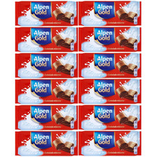  Alpen Gold Czekolada mleczna 80 g x 12 sztuk ZESTAWY