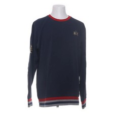 La Martina, Langarmshirt, Größe: 3XL, SMF300, Blau/Rot/Grau, Herren #fjU