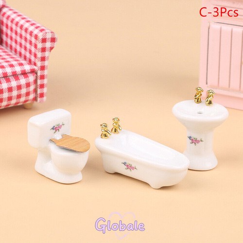 1set miniatur badezimmer 24 - miniatur,