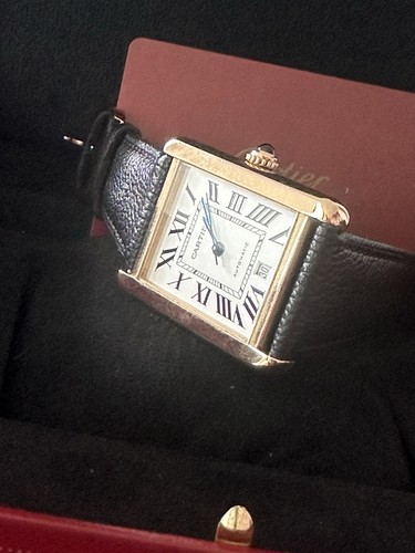 Cartier tank solo rosé gold - solo,