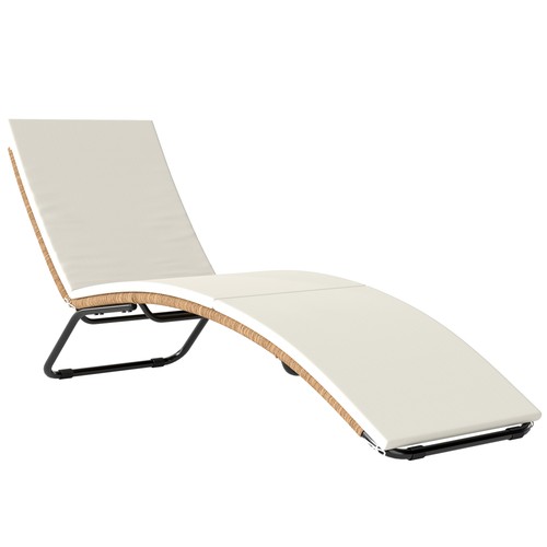Poly rattan sonnenliege - poly,