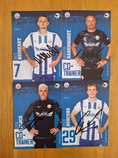 4 Autogrammkarten # Sport # Fußball ⚽️ # FC Hansa Rostock 