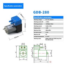 6V/12V/24V Wasserpumpe