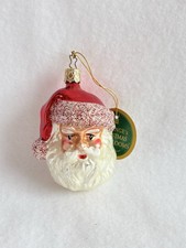 NEW Vtg Inge Glas Santa Head