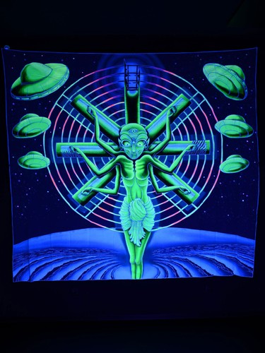 2x2m schwarzlicht banner - 2x2m,