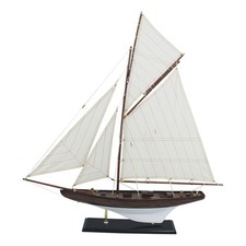 Segelyacht Modellschiff aus