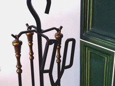 Kamin besteck ANTIK garnitur