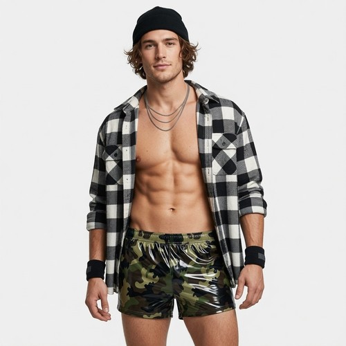 Herren satin seide boxer - herren,