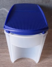 TUPPERWARE ♔ EIDGENOSSE PLUS ♔ Eidgenosse ♔ blau ♔ 1 Liter ♔ Klappdeckel