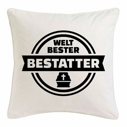 Kissenbezug 40x40cm bestatter - kissenbezug,