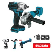 125mm Winkelschleifer Trennschleifer Schlagschrauber Kombo 0/2 Akku Für Makita