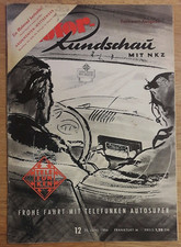 Motor Rundschau 12/54 Test Mercedes 180 D, Test Borgward B 4500, Borgward Hansa