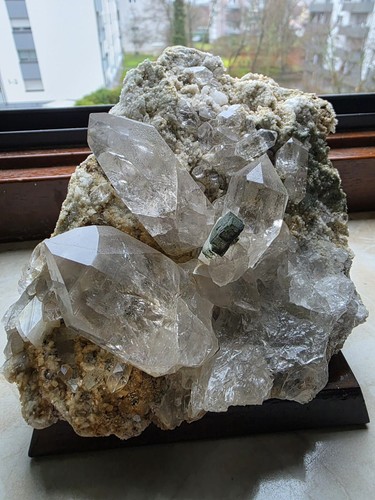 Bergkristall stufe schweiz - bergkristall,