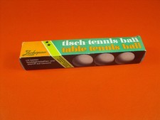 DDR Tischtennisbälle Tischtennisball 6 Stück unbenutzt in OVP Deko Sammler