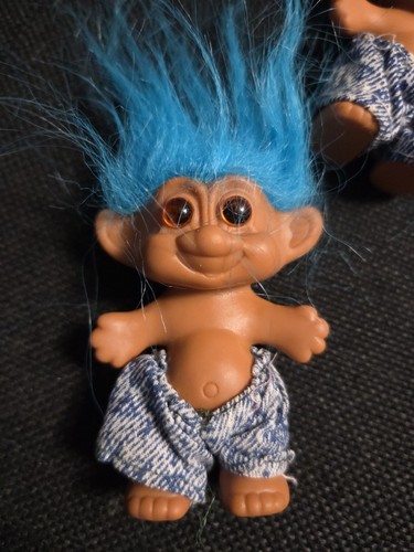 Troll vintage figur - figur, blaue
