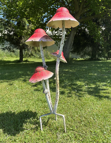 Amanita pilze gartendekoration - amanita,