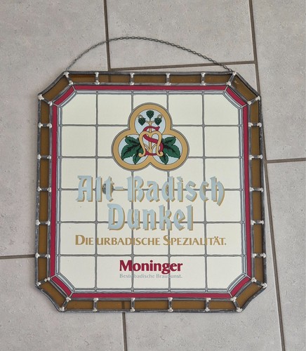 Brauerei moninger werbeschild - brauerei,