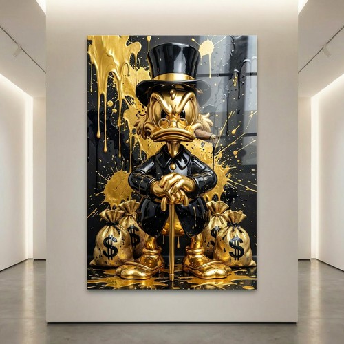 Dagobert duck golden luxus - duck.,