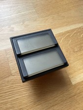 Siedle TM 511-02 Klingeltaster 2-fach Tastenmodul Sprechanlage Braun GEPRÜFT!