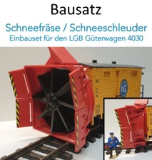 Schneefräse bausatz spur g - schneefräse, bausatz,