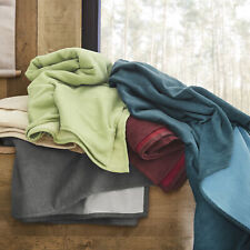 Ibena 100% Baumwolle Baumwolldecke Kuscheldecke Wohndecke blanket  - Stockholm