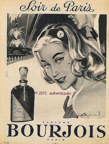 Reklame parfum bourjois nuit - reklame,